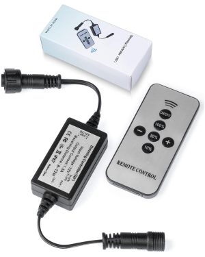 HIBOITEC LED Deck Light Remote Dimmer Switch RF Wireless Controller Waterproof 8