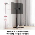 AOKCOS Universal TV Floor Stand 32-70 Inch Height Adjustable - Image 2