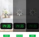 KWANWA Digital Alarm Clock Battery Green LED - Image 3