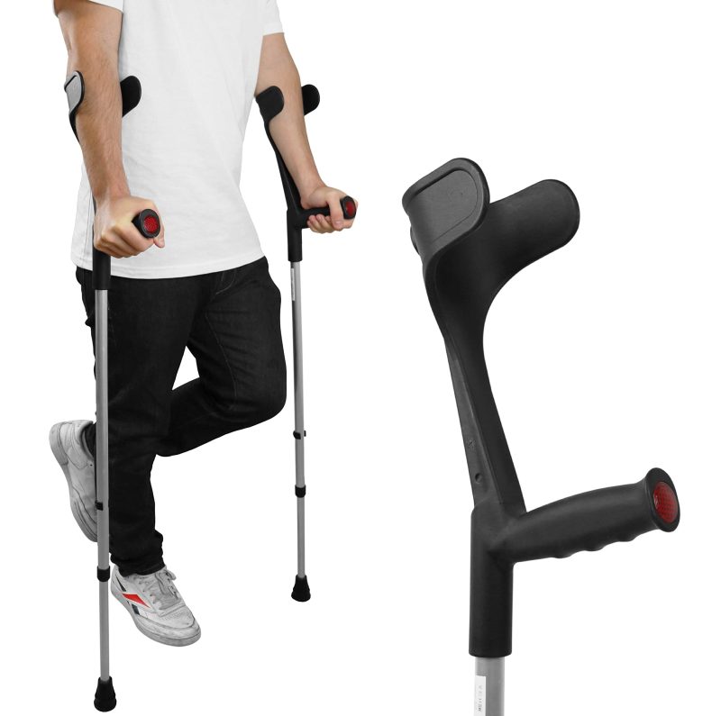 71tOgYSnPNL PEPE Mobility Folding Elbow Crutches Pair Adjustable Height