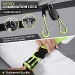 Sailnovo 20 Cu Ft Waterproof Roof Luggage Bag Soft Roof Box - Image 3