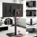 AOKCOS Universal TV Floor Stand 32-70 Inch Height Adjustable - Image 4