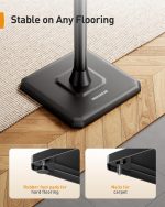 Perlegear Speaker Stands Pair Height Adjustable 84-107cm - Image 5