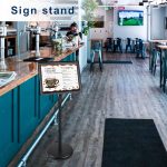 Newzealkids A4 Poster Stand Snap Frame Sign Holder Telescopic - Image 2