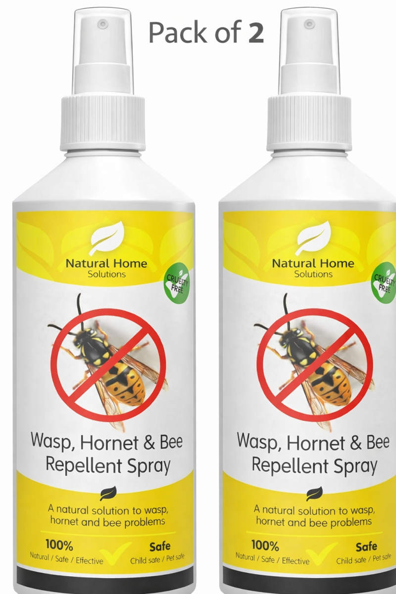 253a0551-0d5c-40b9-b32f-f3ac53c6153e 2x Eco Wasp Spray Repellent 250ml Stop Wasps Hornets Bees Indoor Outdoor Safe Al