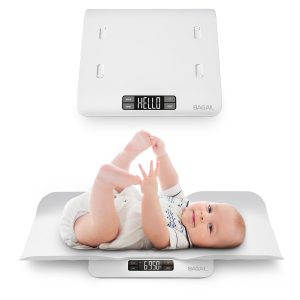 BAGAIL Digital Baby Scale Infant Toddler Pet Weighing Scales Tray LCD 30kg 66lb