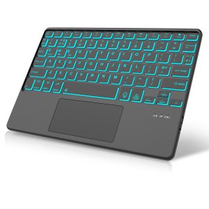 Bluetooth Keyboard with Touchpad Backlit UK Layout For iPad Pro 11 2024 Bluetoot