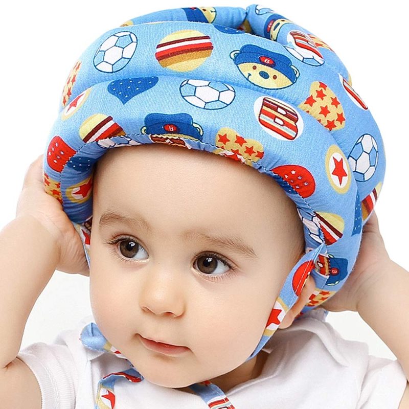 Baby Safety Helmet Head Protector Adjustable 8-36 Months 43-53cm Lightweight Bab