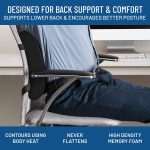 Everlasting Comfort Lumbar Support Cushion Memory Foam - Image 4