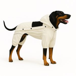 Lovelonglong 4XL Dog Raincoat Full Body Waterproof 4 Leg Suit - Image 1