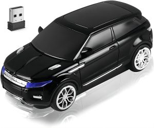 Wireless Mouse Car Shape USB Mice Ergonomic Design Interactive