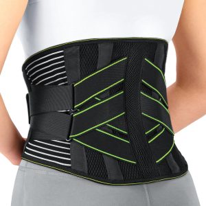 YAHA Back Support Belt Lumbar Brace Size S Pain Relief Breathable