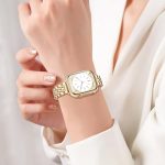 wipalor Apple Watch Strap Case 40/41/44/45mm Steel Ladies Band Screen Protector - Image 5