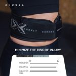 PICSIL Weight Lifting Belt Core Back Support Size Small - Image 4