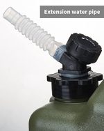 UPWOIGH 18.5L 5 Gallon Water Carrier with Tap BPA Free Camping Caravan Green - Image 6
