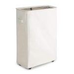 WOWLIVE Slim Laundry Basket on Wheels 44L Folding Waterproof - Image 1