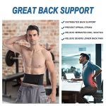 Paskyee Lower Back Support Belt with 6 Stays L(Fits waist 34-39) - Image 2