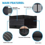 Paskyee Lower Back Support Belt with 6 Stays L(Fits waist 34-39) - Image 4
