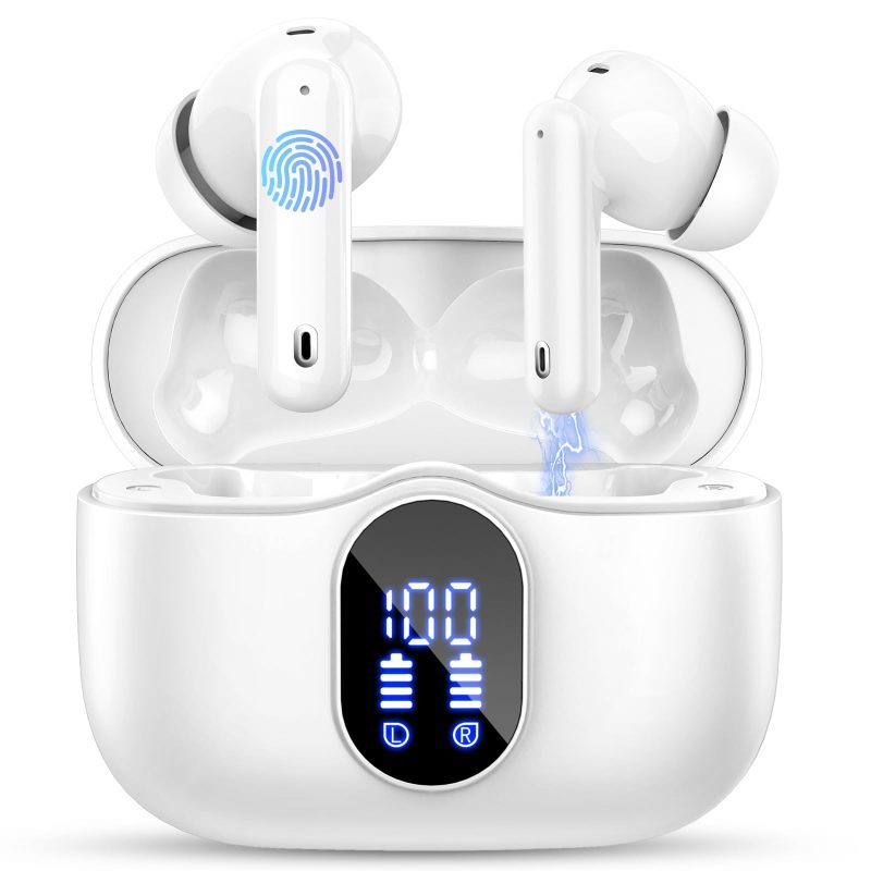 Btootos Wireless Earbuds Bluetooth 5.4 Headphones - Image 1