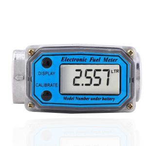 NPT Digital Turbine Flow Meter Diesel Fuel Flowmeter 15-120 L/min