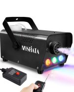 MOSFiATA 500W Fog Machine Smoke Machine Wireless Remote LED Lights DJ Disco Party - Image 1