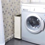 WOWLIVE Slim Laundry Basket on Wheels 44L Folding Waterproof - Image 5