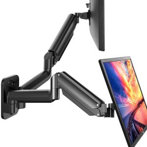 HUANUO Dual Monitor Wall Mount with Design Arms - 17-32 Inch HUANUO Dual