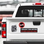 JSCARLIFE 3PCS Funny Car Bumper Sticker - Image 5