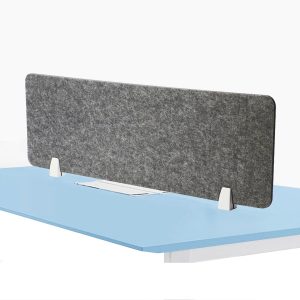 Desk Divider Desktop Privacy Panel 100x30cm Noise Reduction Easy