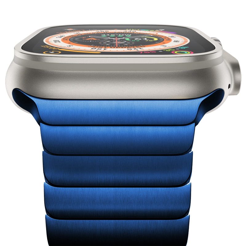 Apple Watch Strap 42 44 45 46 49mm Stainless Steel Link Adjustable