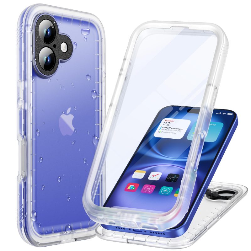 71kpAieQOWL iPhone 16 Case IP68 Waterproof 360 Full Body Case iPhone 16 Case IP68