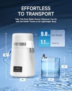 CO-Z 4L Water Distiller with Reservation Auto-Off 750W Distilled Maker 304 - Image 3