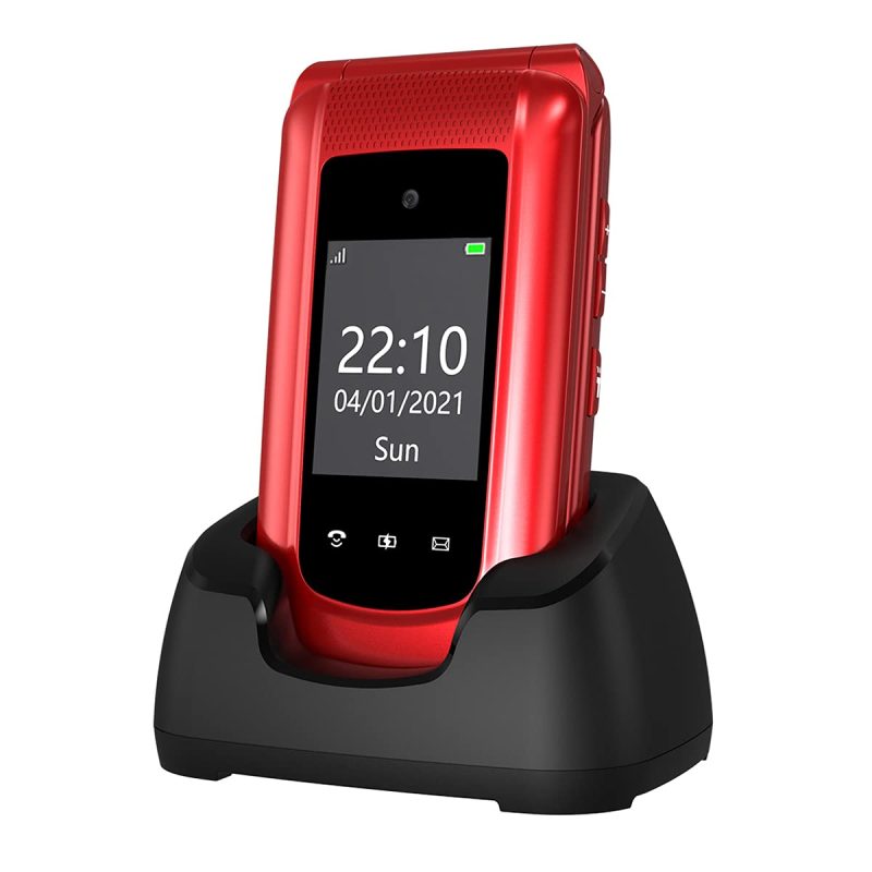 Big Button Mobile Phone for Elderly - Flip Phone with Large Buttons Big Button
