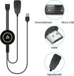 QIDUHUQI Wireless HDMI Display Adapter 4K Screen Mirror Miracast TV Dongle Jet Black - Image 4