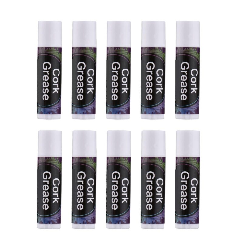 71SAbeJEdVL 10pc Cork Grease Clarinet Saxophone Flute Oboe Woodwind Instrument Lube