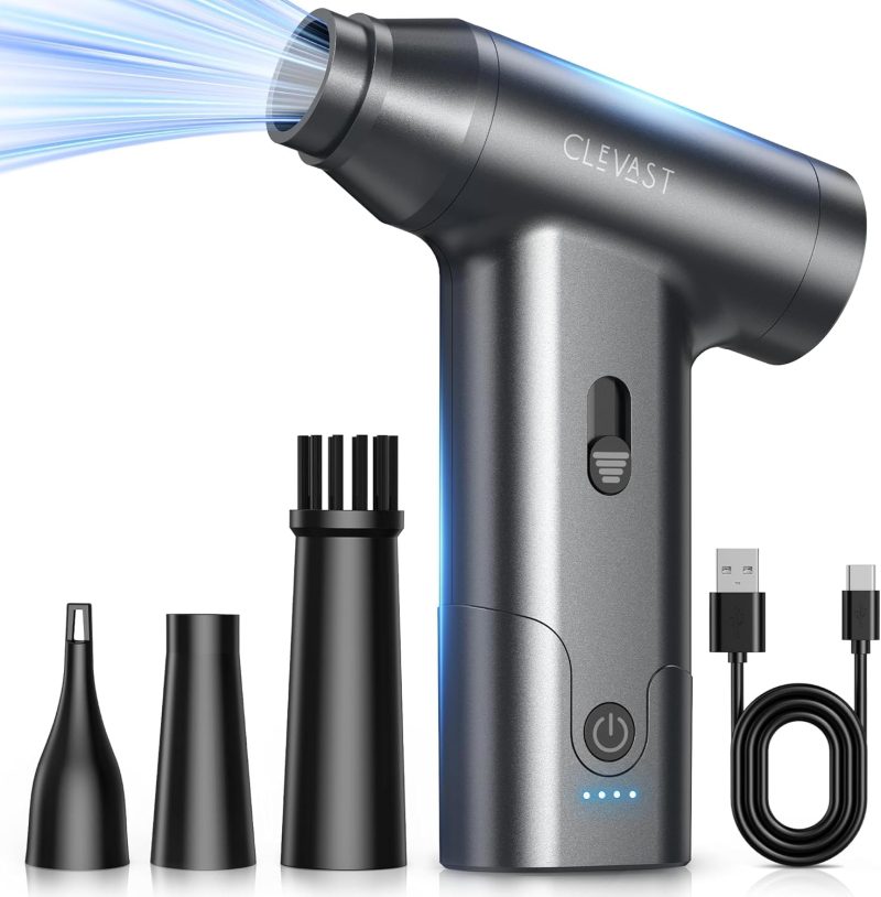 Super Power Electric Air Duster 130000RPM Cordless Blower Rechargeable PC