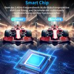 QIDUHUQI Wireless HDMI Display Adapter 4K Screen Mirror Miracast TV Dongle Jet Black - Image 3