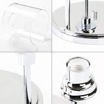 ‎Yosoan Yosoan 3 Way Ceiling Light Chrome Glass Pendant Flush Light Fitting E27 Kitchen - Image 5