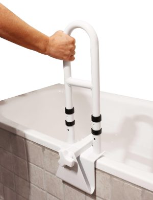 PEPE Mobility Bath Grab Rail Adjustable Clamp Support Handle Elderly 100kg PEPE