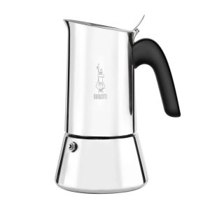 Bialetti Venus 6 Cup Induction Moka Pot Stainless Steel Espresso Maker