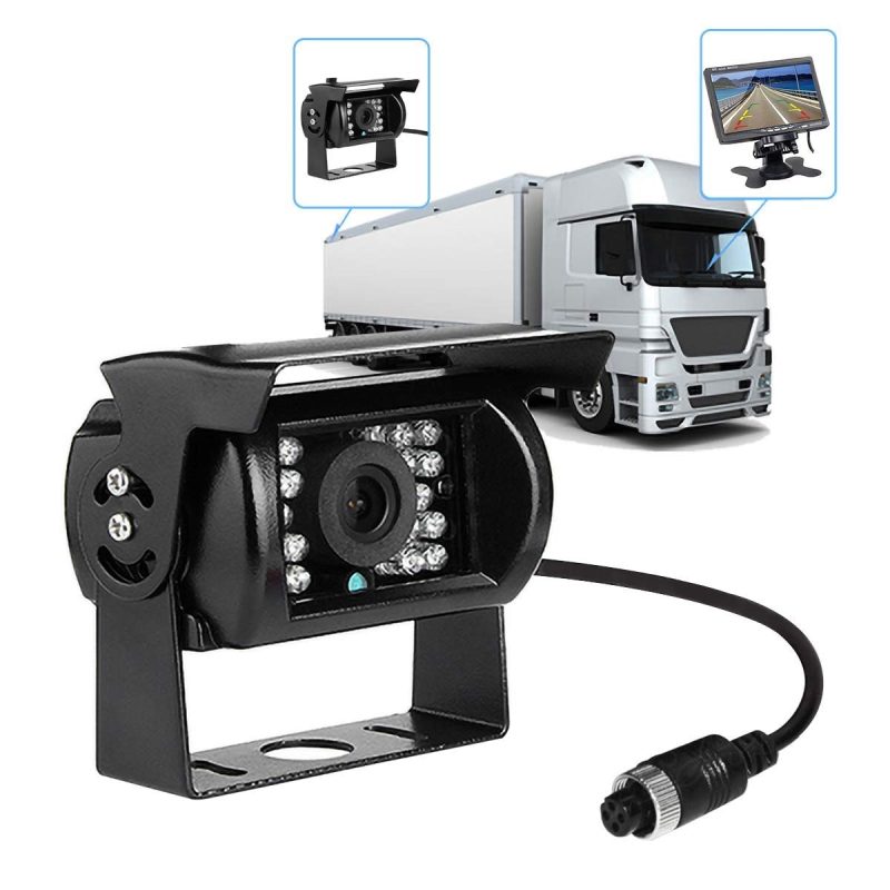 Truck Rearview Backup Cameras with 10M Cable Waterproof Night Vision
