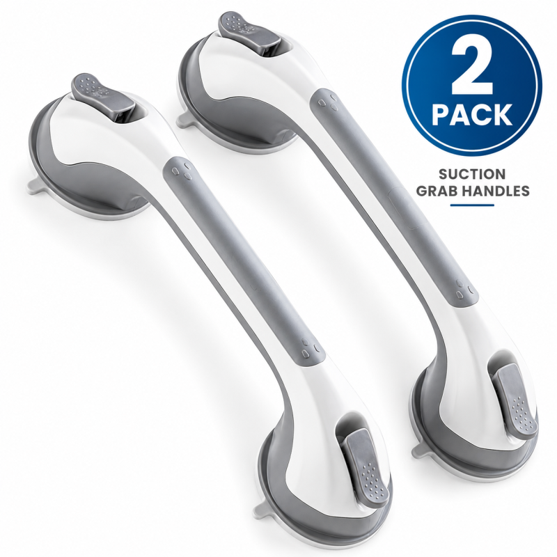 66deb458-647f-4c42-b9b5-f37401cc8c9a 2 Pack TAILI Suction Grab Rails 43 CM No Drilling Max Hold