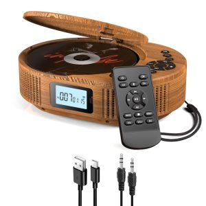Arafuna Portable CD Player Bluetooth Speaker FM Radio Rechargeable Remote Arafun