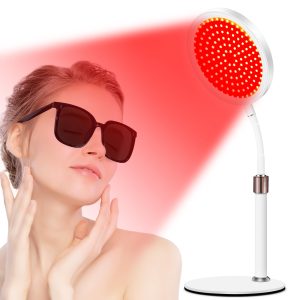 Red Light Therapy Lamp with Adjustable Height 5 Brightness Levels (New other (se