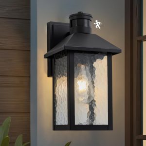 Outdoor Motion Sensor Wall Light 3 Modes IP44 Waterproof E27 Socket