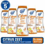 JMS we create smile 5 Citrus Zest Fragranced Foaming Toilet Cleaner