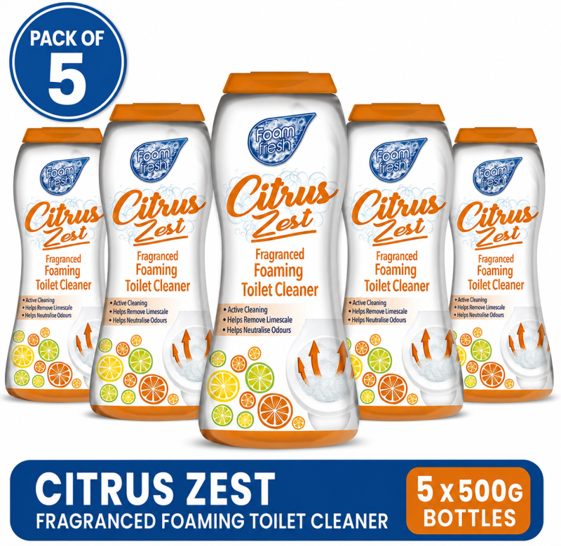 4ef266d6-8f18-477c-8643-6f1020e66d84 JMS we create smile 5 Citrus Zest Fragranced Foaming Toilet Cleaner