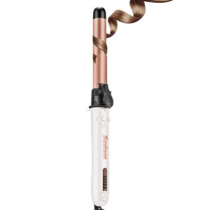 Rotating Curling Iron Automatic Reset 5 Heat Settings Global