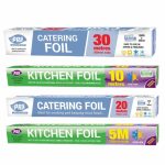 PPS 4 x Kitchen Foil Roll 5m x 30m - Image 2