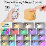 Lightess 2 x Rechargeable RGB Wall Lights - Image 4